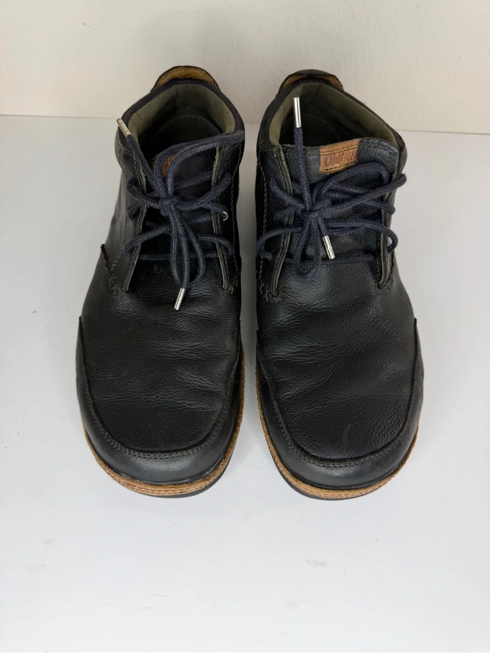 Olukai Hamakua  Leather Chukka Ankle Lace Up Boots Men Size 44 US 11 Comfort